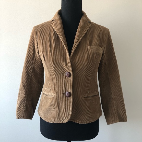 A&F brown corduroy blazer - Picture 3 of 16